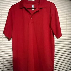 PGA Tour Vibrant Red Polo Shirt